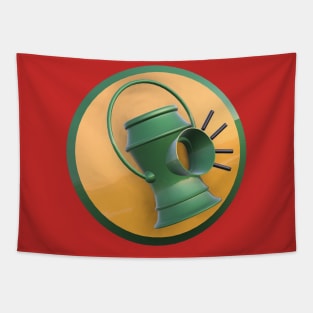 3D Alan Scott Logo Tapestry