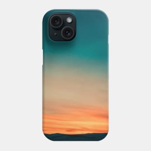 Dusk mountain sunset landscape Phone Case