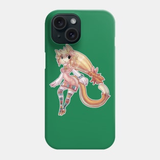 Pretty Blond Cat Girl Phone Case