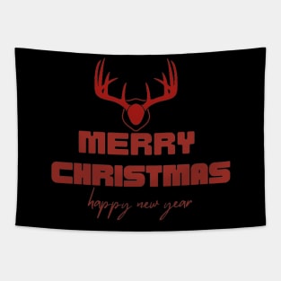 merry christmas ya filthy animal Tapestry