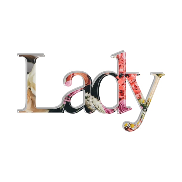 Lady by afternoontees