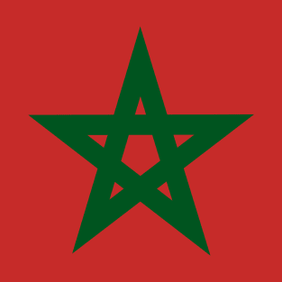 MOROCCO , moroccan flag T-Shirt