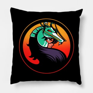 Mortal Dragon Pillow