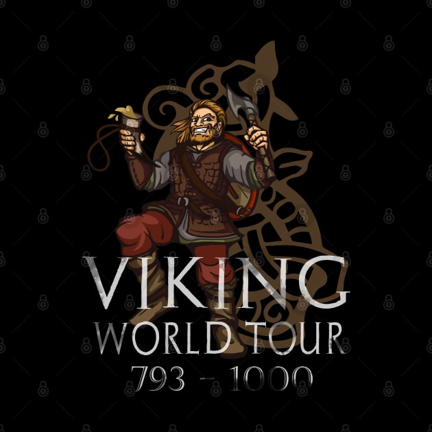 Viking World Tour Featuring A Norse Warrior by Styr Designs