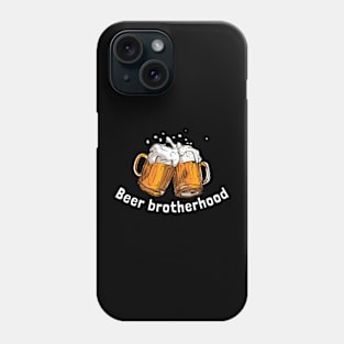 beer brotherhood design Phone Case