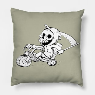 Death Kid B&W Pillow