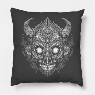 Wicked Cosmic Devil from the Stars Pillow