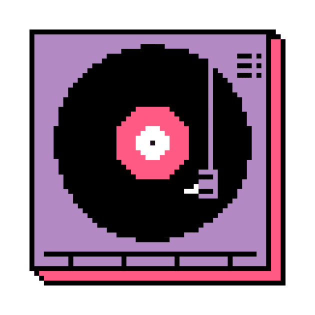 8-Bit Record Player by ChrisPaulFarias