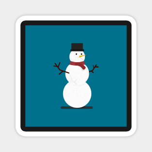 Snowman Magnet