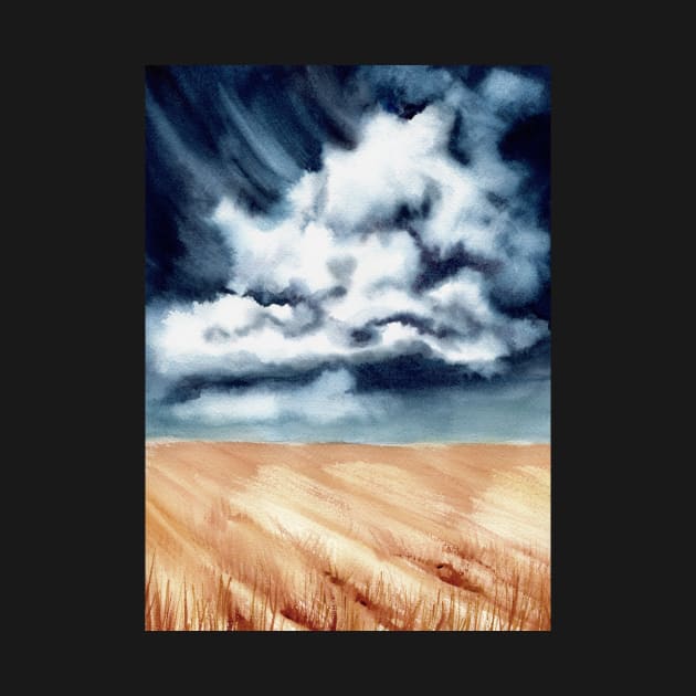 Clouds and Field by Cordata