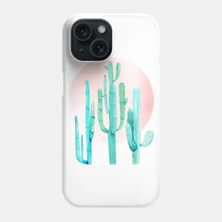 Rose Gold Cactus Sunshine III Phone Case