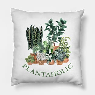 Plantaholic 4 Pillow