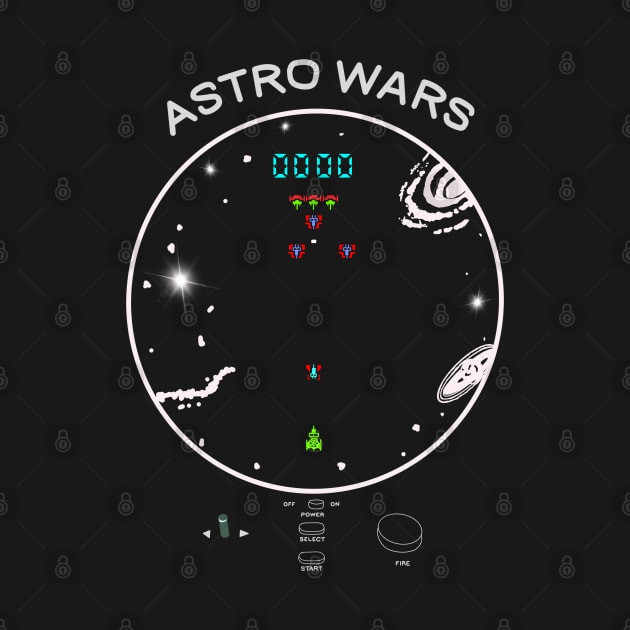 Retro Gaming the Legendary Astro Wars by MotorManiac