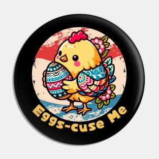 Easter festival chicken mom Pin