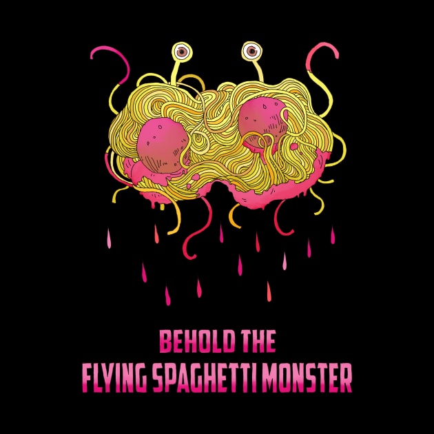 FLYING SPAGHETTI MONSTER by KALTTHER