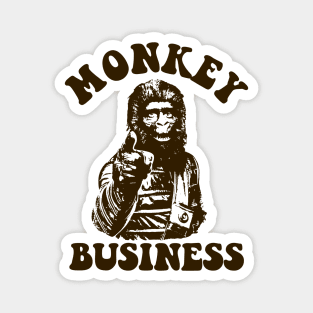 Planet of the Apes - Monkey Business Magnet