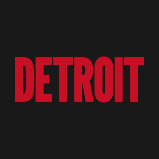 Detroit Red Mode T-Shirt