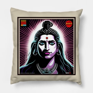 Dancing With Lord Shiva Vinyl Record Vol. 10 Pillow