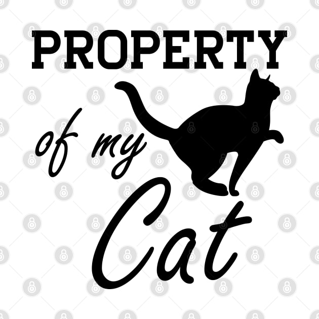 Cat - Property of  my cat by KC Happy Shop