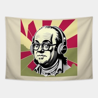 Ben Franklin Music Genius Tapestry