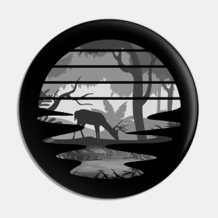 Flat jungle - Into The Forest Pin