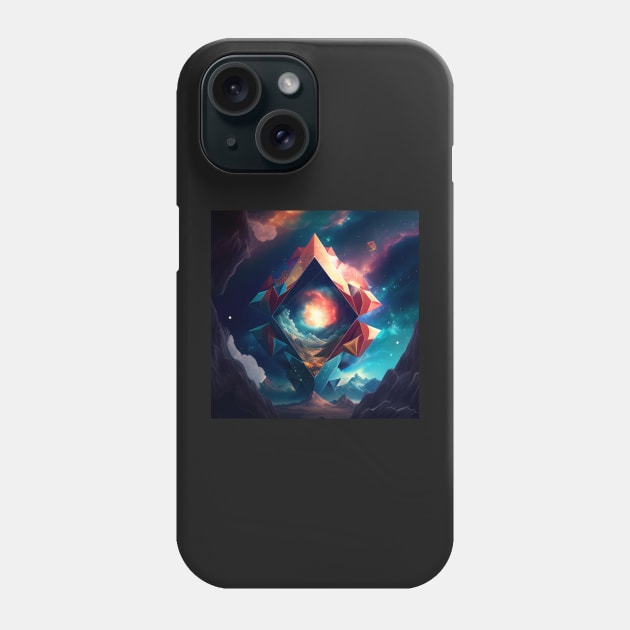 Solar system in a condensed form Phone Case by D3monic