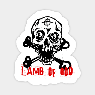 lamb of god skullnation Magnet