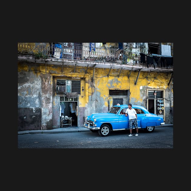 American car from the 50's in Havana, Cuba by connyM-Sweden