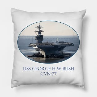 USS George H W Bush  CVN-77 Pillow