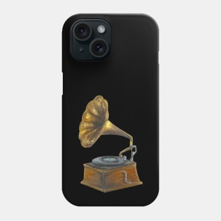 Gramophone Phone Case