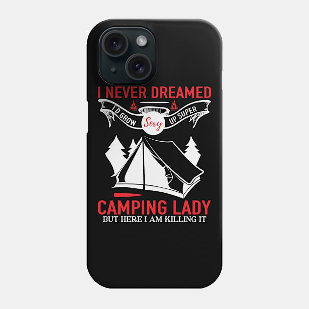 Camping Lover Phone Case by Tribun Dash