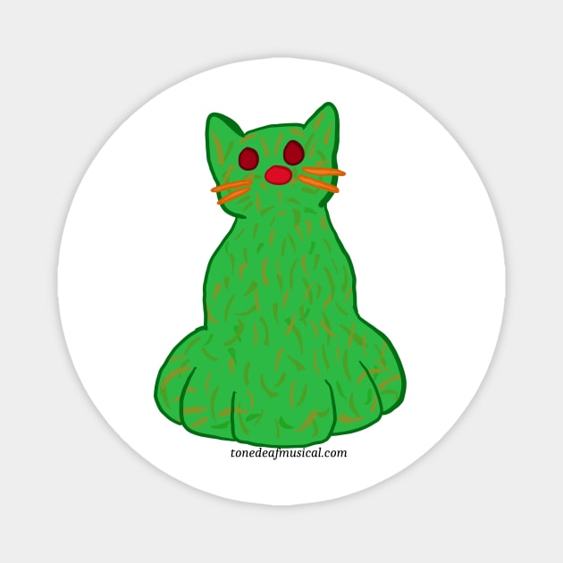 Classic Jello Cat Magnet by ToneDeafMusical