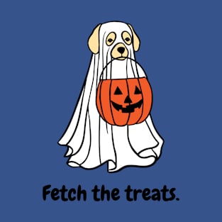 Fetch the Treats Ghost Dog T-Shirt