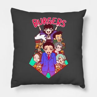 BURGERZZZZ Pillow