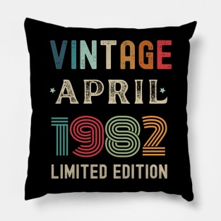 April Birthday Gift Pillow