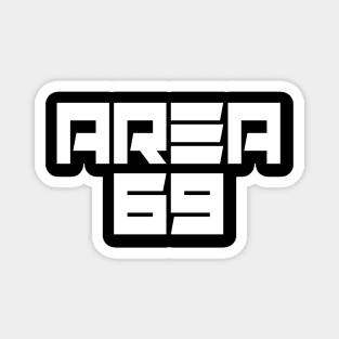 Ufo Tee Area 69 Magnet