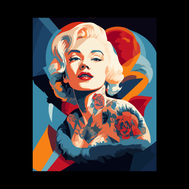 Marilyn Pop by Kingrocker Clothing