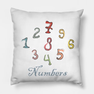 Numbers Pillow