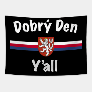 Dobry Den Y'all Texas Czech Heritage Tapestry