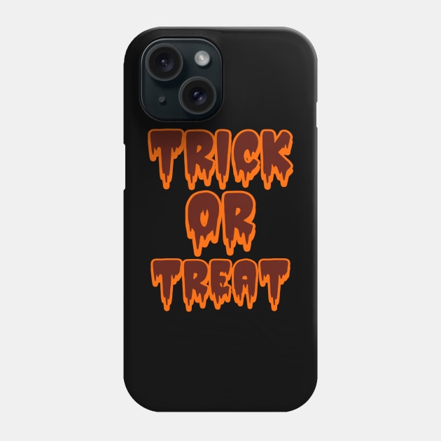 Halloween Trick Or Treat Phone Case by MONMON-75