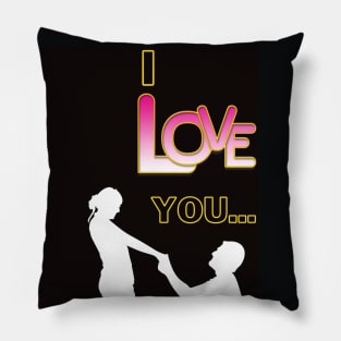 love proposal Pillow