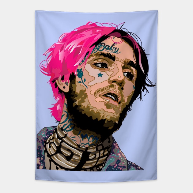 Lil Peep Lil Peep Tapestry TeePublic