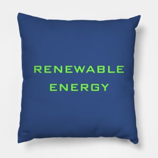 Renewable Energy Pillow