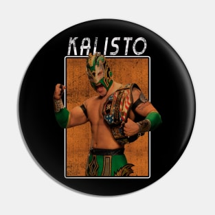 Vintage Wwe Kalisto Pin