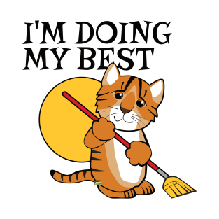 Doing My Best Tiger Cleaning T-Shirt