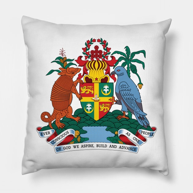 Grenada Coat of Arms Pillow by IslandConcepts