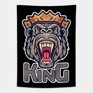 King Gorilla Tapestry