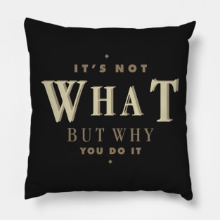 Typography Pillow