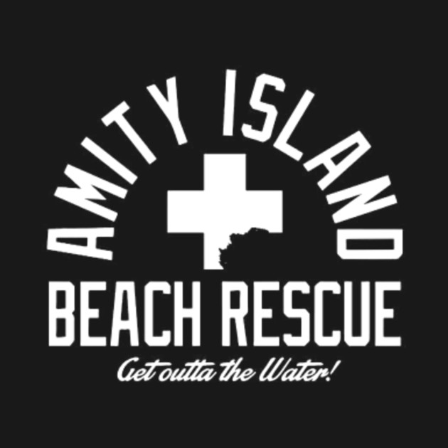 Disover Amity Island Beach Rescue - Amity Island Beach Rescue - T-Shirt