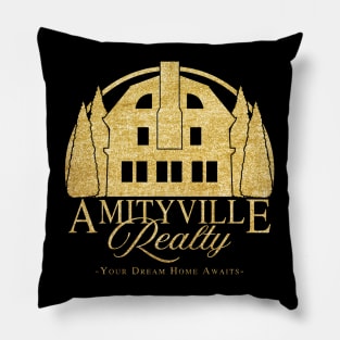 Amityville Realty Pillow